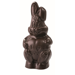 Forma termoformowana 3D do czekolady - Królik z Sercem, 1 szt., 235 mm - MAC630S | MARTELLATO, 3D Easter