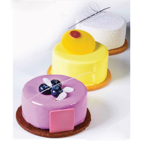 Forma do okrągłych deserów monoporcyjnych - 100 mm x 45 mm - MONOP.C101 | MARTELLATO, SPECIAL SHAPES