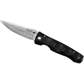 Nóż składany 8,5cm | MCUSTA, Elite Black Micarta Damascus