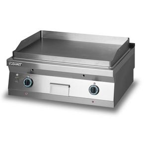 Płyta grillowa gazowa, gładka, 8 kW, 800x700x280 mm | LOZAMET, L700.GPG800G
