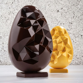 Forma do czekolady - jajko z motywem wielkanocnym, 96x150 mm, 170 g - KT188 | PAVONI, Picasso