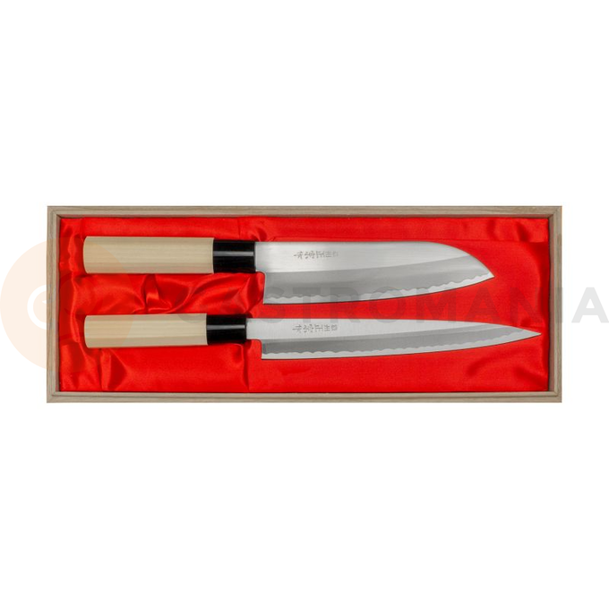 Zestaw 2 noży Santoku+Sashimi | SATAKE, Yoshimitsu