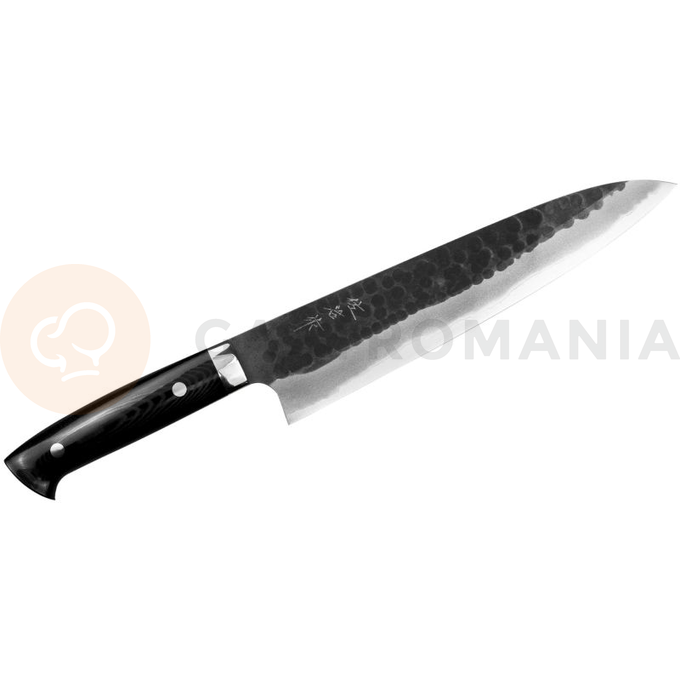 Ręcznie kuty nóż Szefa 24cm | TAKESHI SAJI, Super Aogami