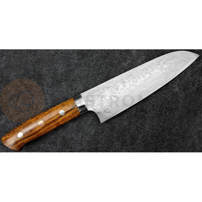 Nóż Santoku 18cm | TAKESHI SAJI, R2 Diamond