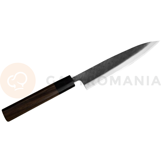 Nóż Kaisaki 15cm | HIDEO KITAOKA, Shirogami Black Oktagon