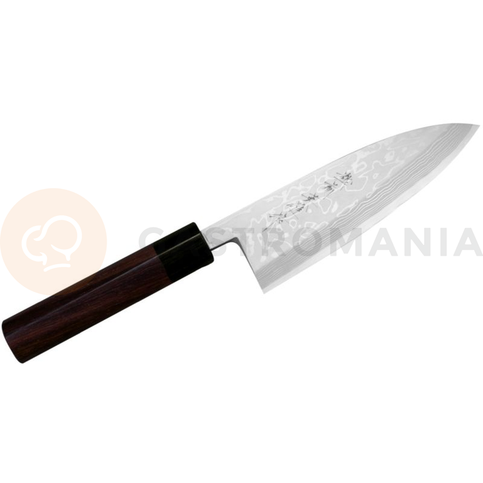 Nóż Deba 16,5cm | HIDEO KITAOKA, Shirogami Satin