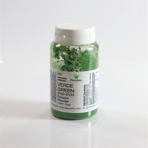 Barwnik spożywczy w proszku, Zieleń - 25 g - LCP309 | MARTELLATO, LIPOSOLUBLE POWDER