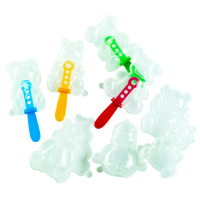 Formy plastikowe do lodów w kształcie zwierzątek - 8 x 10 szt. - SBIKIT01 | MARTELLATO, Baby Ice