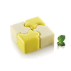 Forma do ciast i deserów - 16x 30 ml, 42x34x28 mm + wycinarka | SILIKOMART, Puzzle 30