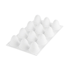 Forma do ciast i deserów - jajko 12x 30 ml, 34x47 mm | SILIKOMART, Egg 30