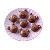 Forma do pralin i czekoladek - świnki, 31x29x15 mm, 6 ml - SCG35 Choco Pigs | SILIKOMART, EasyChoc
