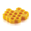 Silikonowa forma do wykończenia deserów 3D - plaster miodu 12x 45x8 mm, 8 ml | SILIKOMART, Miel 8