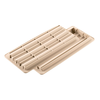 Zestaw do tarty - 265x105x20 mm, rant + forma silikonowa | SILIKOMART, Kit Tarte Bamboo