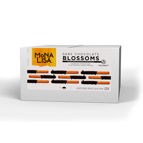 Płatki dekoracyjne z ciemnej czekolady Blossoms 5 do 9 mm, 4 kg | MONA LISA, CHD-BS-22301-75A