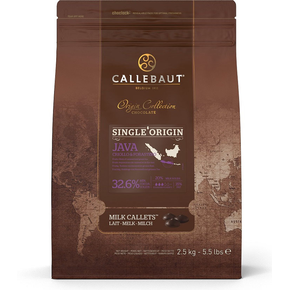 Kuwertura mleczna czekoladowa Java 32,6% Callets&amp;#x2122; 2,5 kg torba | CALLEBAUT, JAVA-E4-U70