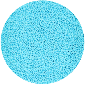Posypka dekoracyjna Nonpareils 80 g, niebieska | FUNCAKES, F51525