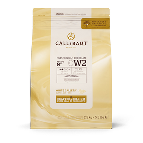 Czekolada biała 25,9% Callets&amp;#x2122; 2,5 kg torba  | CALLEBAUT, CW2-E4-U71