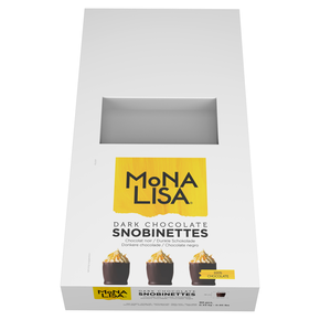 Kubeczki z ciemnej czekolady Snobinettes&amp;#x2122; 26x27x23 mm, 13 ml - 90 szt. | MONA LISA, CHD-CV-19927E0-999