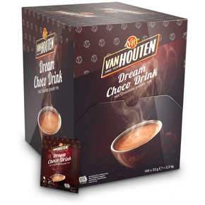 Gorąca czekolada w saszetkach 15% Dream Choco Drink VH6, 100 x 23 g | VAN HOUTEN, VM-72146-V85