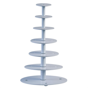Plastikowy stojak na tort - 7 poziomów 16 - 20 - 26 - 32 - 40 - 45 - 50 cm - 80-2007 | MARTELLATO, PLASTIC DUMMIES