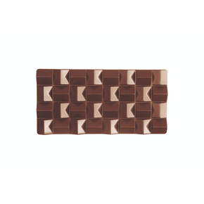 Forma z tritanu do tabliczek czekolady - 3 x 100g, 154x77x11 mm - PC5012FR | PAVONI, Pixie