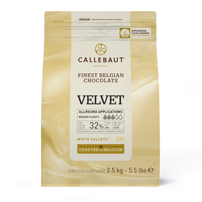 Czekolada biała 32% Velvet Callets&amp;#x2122; 2,5 kg torba  | CALLEBAUT, W3-E4-U71
