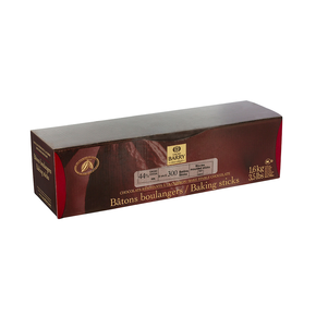 Patyczki czekoladowe do zapiekania 8 cm 44% - ok. 165 szt., pudełko 1,6 kg  | CACAO BARRY, CHD-BB-168BY-357