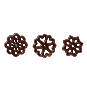 Dekoracja z czekolady, zestaw figur ø 35 mm - 150 szt. | MONA LISA, CHD-OD-19828E0-999