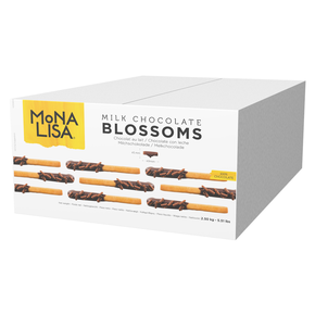 Płatki dekoracyjne z mlecznej czekolady Blossoms 5 do 9 mm, 4 kg | MONA LISA, CHM-BS-13783-75A