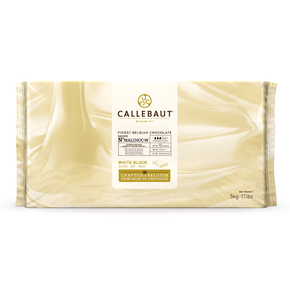 Czekolada biała bez cukru 30,7% Blok 5 kg | CALLEBAUT, MALCHOC-W-123