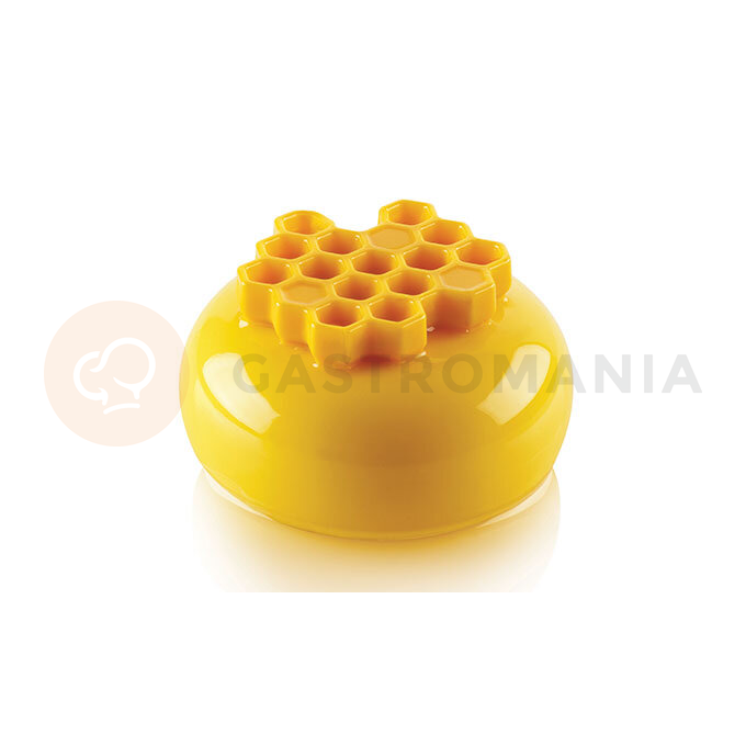 Silikonowa forma do wykończenia deserów 3D - plaster miodu 12x 45x8 mm, 8 ml | SILIKOMART, Miel 8