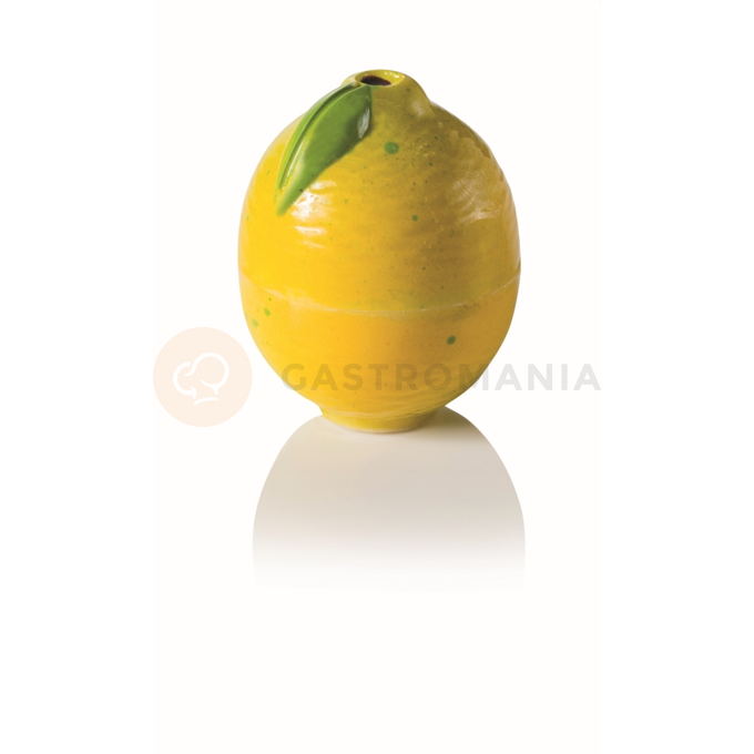 Forma z poliwęglanu 3D do pralin - cytryna, 28 szt. x 12g, 25x31 mm - 20FRUIT04 | MARTELLATO, ChocoFruit