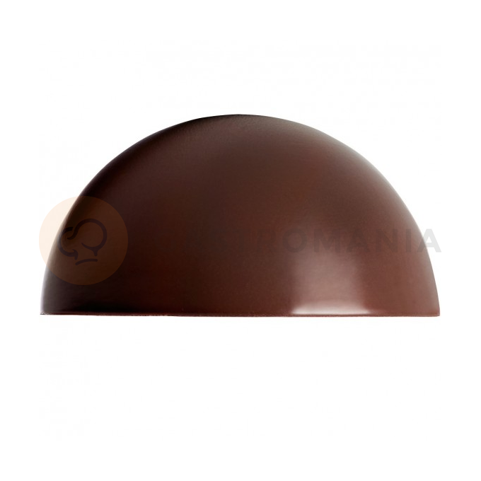 Półkula z ciemnej czekolady ø 65 mm - 28 szt. | MONA LISA, CHD-CM-21428E0-999