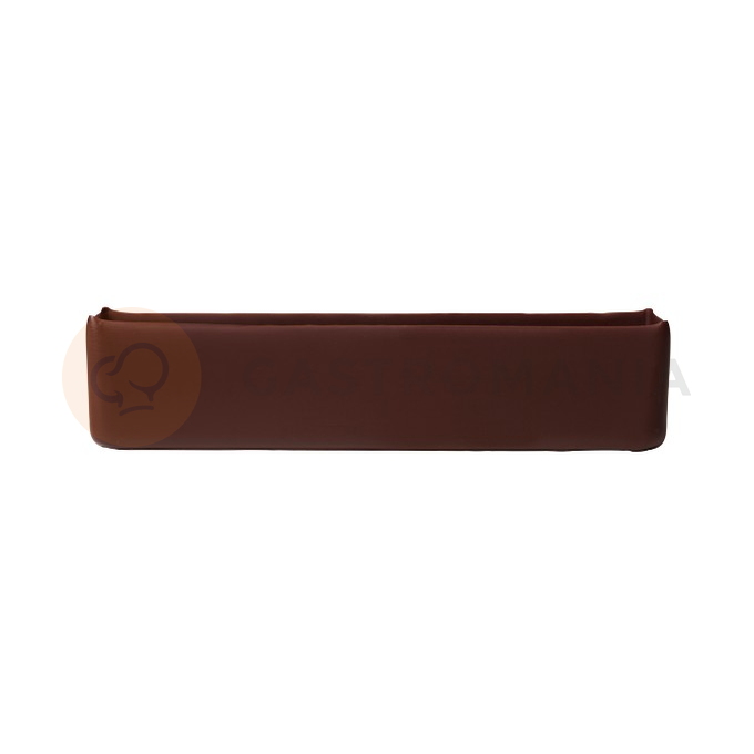Kubeczki z ciemnej czekolady, prostokątne 30x105x25 mm - 20 szt. | MONA LISA, CHD-CP-90782E0-A99