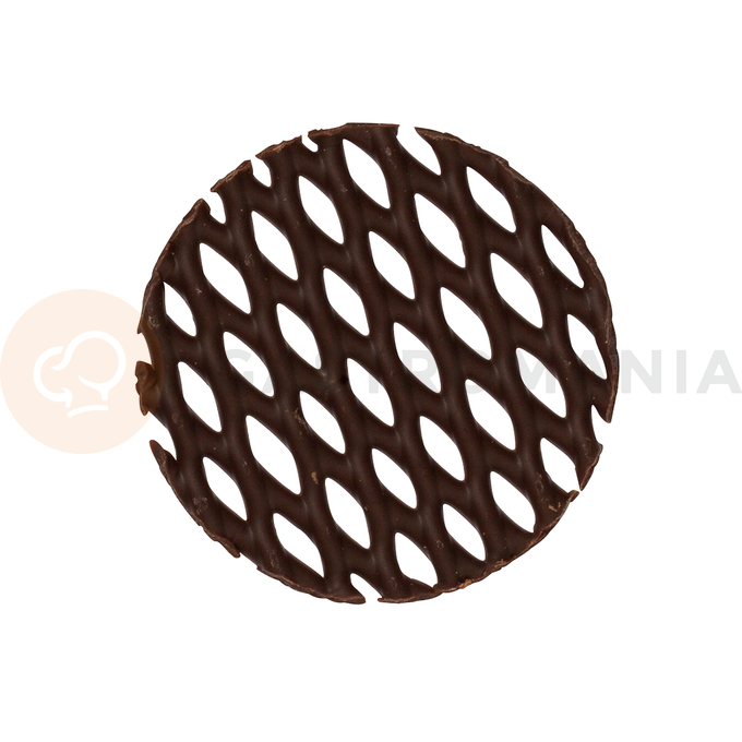 Dekoracja z czekolady, koło S ø 50 mm - 195 szt. | MONA LISA, CHD-GD-19837E0-999