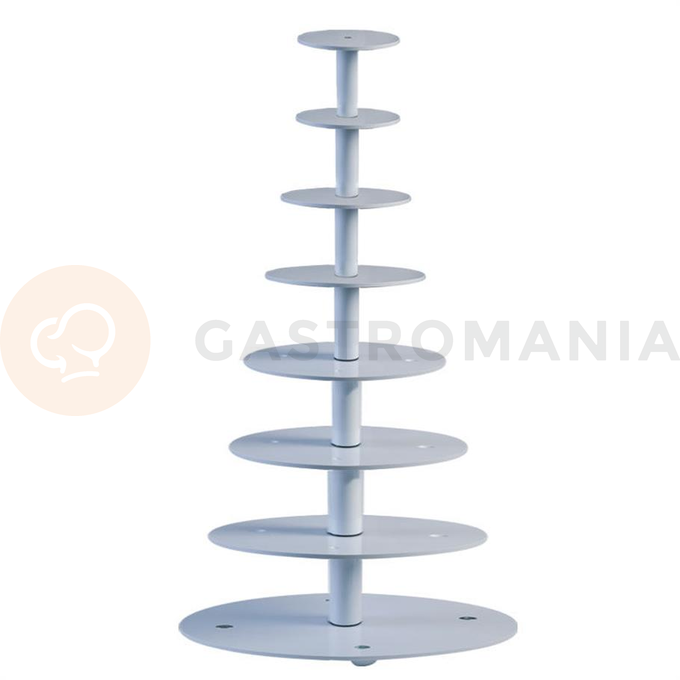 Plastikowy stojak na tort - 8 poziomów 16 - 20 - 26 - 32 - 40 - 45 - 50 - 55 cm - 80-2008 | MARTELLATO, PLASTIC DUMMIES