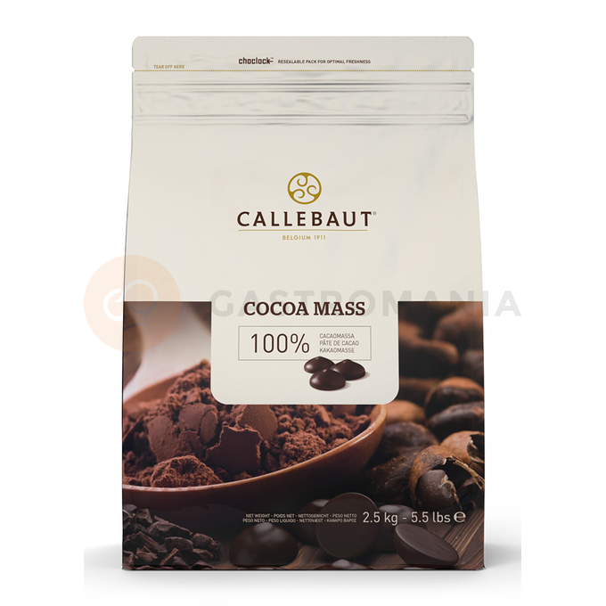 Miazga kakaowa 100%, 2,5 kg torba | CALLEBAUT, CM-CAL-E4-U70