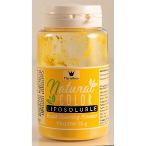 Naturalny barwnik w proszku - żółty, 25 g - 40LCPN304 | MARTELLATO, Natural Color