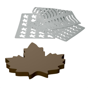 Silikonowa forma do dekoracji czekoladowych, 390x290 mm - CHASIL2 | MARTELLATO, CHASIL2