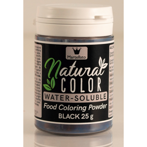 Naturalny barwnik w proszku - czarny, 25 g - 40LCPN206 | MARTELLATO, Natural Color