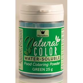 Naturalny barwnik w proszku - zielony, 25 g - 40LCPN209 | MARTELLATO, Natural Color