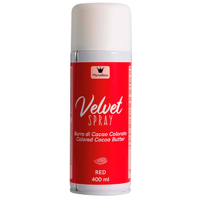 Zamsz w sprayu, czerwony - 400 ml - LCV208 | MARTELLATO, Velvet Spray