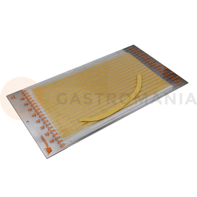 Szablon do wycinania pasków z ciasta i czekolady 740x40 mm - 50GD0037 | MARTELLATO, Template