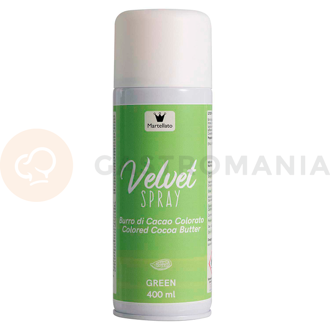 Zamsz w sprayu, zielony - 400 ml - LCV209 | MARTELLATO, Velvet Spray