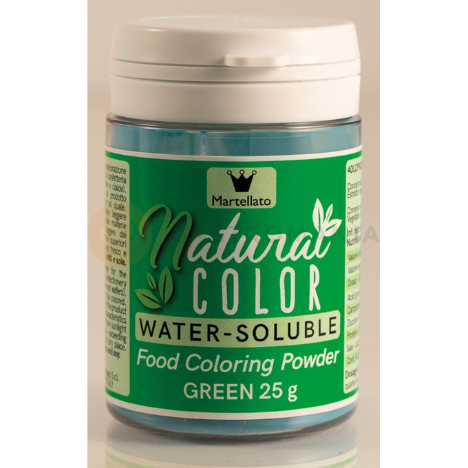 Naturalny barwnik w proszku - zielony, 25 g - 40LCPN209 | MARTELLATO, Natural Color