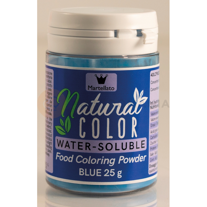 Naturalny barwnik w proszku - niebieski, 25 g - 40LCPN202 | MARTELLATO, Natural Color