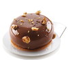 Tacka antypoślizgowa do ciast, deserów i monoporcji 8,6 cm, okrągła - biała, 100 szt. | SILIKOMART, Trays