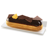 Tacka antypoślizgowa do ciast, deserów i monoporcji 14x4 cm, prostokątna - biała, 100 szt. | SILIKOMART, Trays