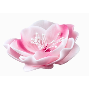 Kwiat eustoma mała z cukru 8 cm, różowy | MAGMART, K 013M