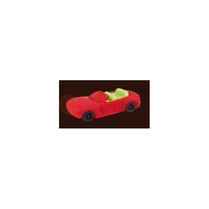 Autko kabriolet, figurka z cukru 6,5 cm, czerwony | MAGMART, AK06